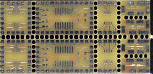 [SMT pair board top view picture - 
click for larger version]